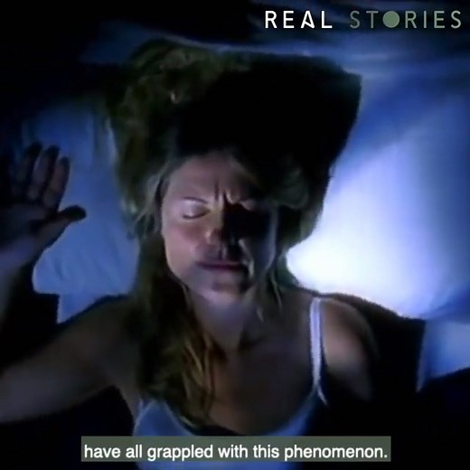 118K views · 593 reactions | Ever had the feeling of there being a presence in your room at night? You could have sleep paralysis. Science suggests that when we are dreaming, a mechanism paralyses us to prevent us from acting out our dreams, and these sufferers are trapped in a state between wakefulness and dreaming. | Real Stories | Facebook