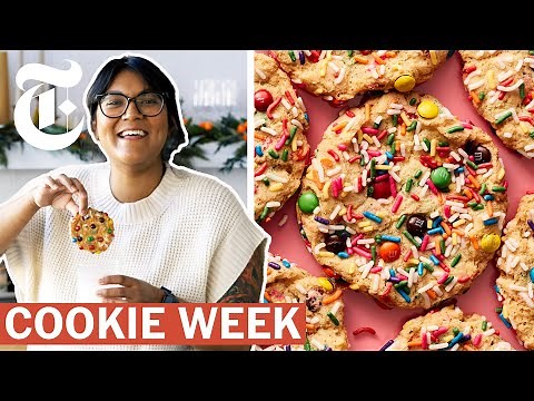 Rainbow Rave Cookies | Sohla El-Waylly | NYT Cooking