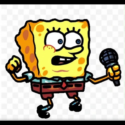SpongeBob Sings Chicken Wing!