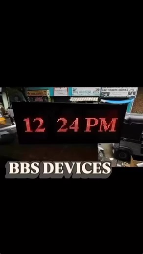 BBS Devices on Instagram: "Double sided LED Digital Clocks,#Gps ,manual ,wifi operating #customisedsizes"