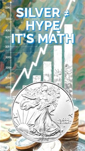 Silver Isn’t Rising on Hype — It’s Rising on Math