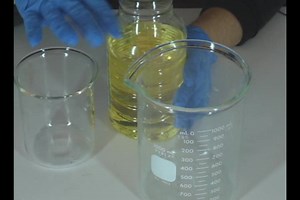 Go here if you want more science experiments like this: www.SuperchargedScience.com/class We’re going to bend light to make objects disappear. You’ll need two glass containers (one that fits inside the other), and the smaller one MUST be Pyrex. It’s okay if your Pyrex glass has markings on the side. Use cooking oil such as canola oil, olive oil, or others to see which makes yours truly disappear. You can also try mineral oil or Karo syrup, although these tend to be more sensitive to temperature 