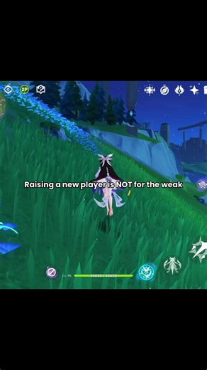 Why are all new players I see on tiktok so obedient, mine keeps running off 😔 #genshinimpact #foryoupagе #fyp