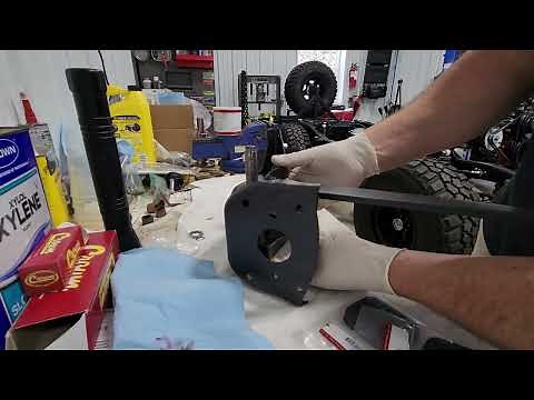 Assembling a Jeep CJ clutch & brake pedal box