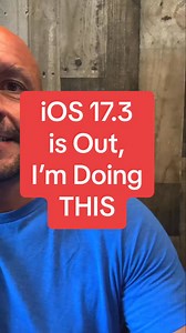 5.2K views · 52 reactions | iOS 17.3 is out for the iPhone. Here are a couple features I like. This is when I m planning on downloading it. ##ios17##iphone##iphonetips##scottpolderman##iphonetricks | Melvin Fuller | Facebook