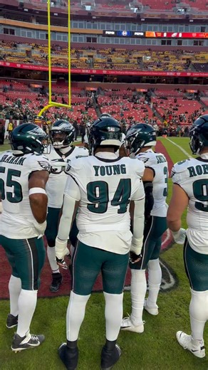 “It ain’t about them. It’s about us.” Eagles defensive linemen getting hyped to face Washington and clinch the division | John Clark