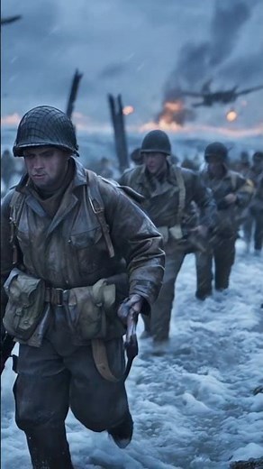 The D-Day Normandy Invasion: Epic 8K Hyper-Realistic Scene of June 6, 1944 #history #aiart #wwe