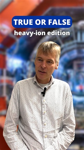 True or False: heavy-ion edition 💫 This year’s #HeavyIon run has just started at the Large Hadron Collider, but how much do you know about it? Listen to Marco Van Leeuwen, spokesperson of the ALICE experiment, as he confirms or corrects some of your ideas about the heavy-ion run, the quark-gluon plasma, and heavy-ions. Do you have any questions about the heavy-ion run at the #LHC? Leave them in the comments below and we’ll answer in the next videos. Stay tuned for more! Find out more: https://h