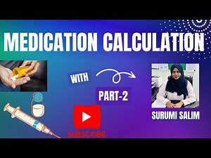 Medication Calculation Part 2 | mcg/kg/min & mg/kg/min Made Easy for Nurses