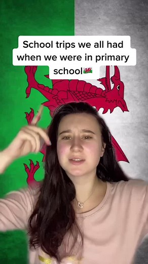 Adorable School Girls Showcase Their Welsh Heritage in South Wales