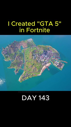I Created “GTA 5” in Fortnite #fortnite #fortnitemap #fortnitecreative #gta5