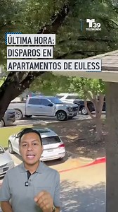 ÚLTIMA HORA: Zona cerrada y escena activa en apartamentos de Euless donde un residente captó en video los disparos y presencia de varios policías. Más sobre el caso: https://trib.al/q1BzYtO . . #ultimahora #breakingnews #noticias #facebookfeed #facebookreels #euless #plano #texas | Telemundo 39