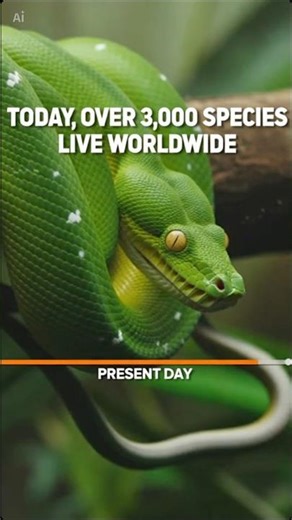 Snakes are old 🐍 #amazingfacts #animals #facts #knowledge