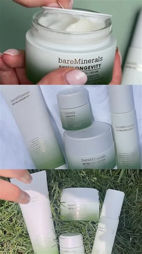 bareMinerals | Welcome to a whole new world of SKINLONGEVITY®. 🌱 The skincare you kept selling out just got an upgrade with Mineral Herb Complex,... | Instagram