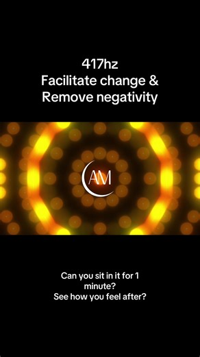 The 417 Hz frequency is one of the ancient Solfeggio frequencies often used in sound healing and meditation. It is primarily associated with facilitating change and cleansing negative energy from the mind, body, and surroundings. Key Benefits and Uses Removing Negativity: It is widely used to clear traumatic experiences, negative thoughts, and destructive influences from the past. Facilitating Change: The frequency is said to promote new beginnings and provide the motivation needed to embrace li