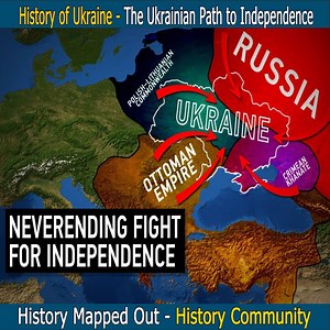 History of Ukraine - The Ukrainian Path to Independence - History Mapped Out ❗️ Original content from: HistoryMappedOut 😍Thank for Watching! #History #HistoryMappedOut #HistoryCommunity #US | DOTA Community
