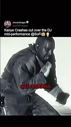 Kanye West SoFi Concert Crashout