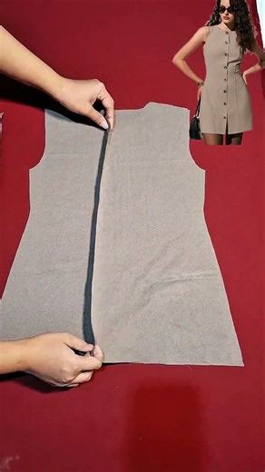 simple dress design pattern #sewing #tutorial #fashion #fyp #shorts