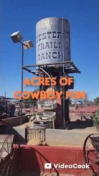 Acres of Cowboy fun in the Southwest US.