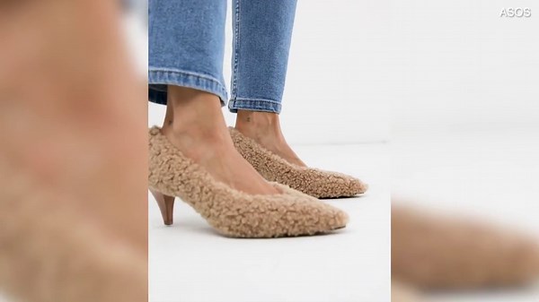 ASOS releases kitten heels covered in sheep-inspired fur
