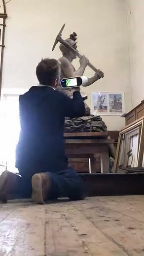 Artec Leo - Sculpture 3D scanning