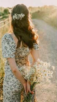 🌷 Romantic Outfit Inspiration | Cottagecore-Inspired Looks & Cozy Picnic Aesthetic