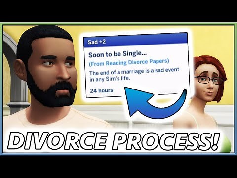 REALISTIC DIVORCE MOD! | The Sims 4 (by Zero)