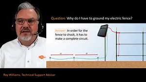 This video covers basic grounding for electric fence and takes some of the mystery out of how an eletric fence works. | Gallagher Animal Management
