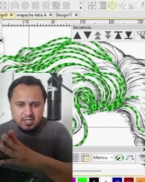 Mano alzada Tutorial de wilcom desde cero #tutorial