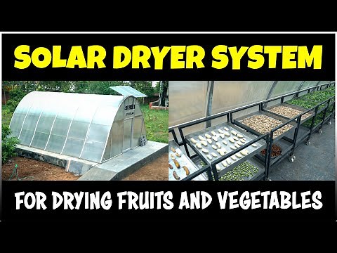 Agriculture Solar Dryer System | Solar dryer for Fruits and Vegetables
