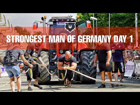 STRONGEST MAN OF GERMANY 2022 Day 1