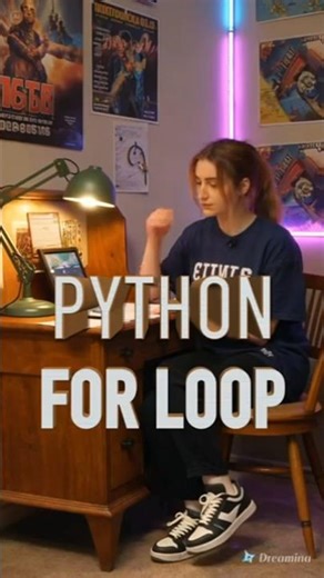 ¡Bucle for en Python: explicado brevemente! #python #developer #programadornovato #programador