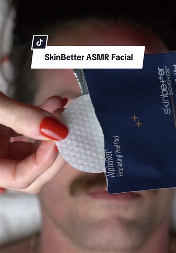 Whether it’s for in-house or at-home treatments, AlphaRet Peel Pads are my favorite to use ✨They’re great for texture, dullness, and signs of aging, a true go-to in my routine ✨ Get your @skinbetter science AlphaRet Peel Pads in bio! 🫶 #asmr #asmrfacial #asmrskincare #skinbetter #dallasmedspa