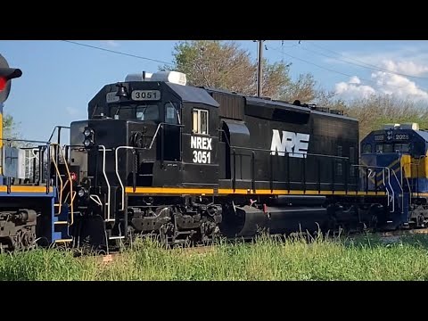 NREX #3051 (FWWR Train) at Fort Worth, TX (August 27, 2022)