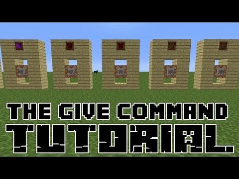 /give Tutorial - Custom Names, Enchantments, Lores and much more! Minecraft 1.7