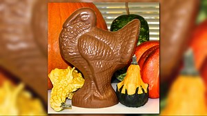Chocolate turkeys for Thanksgiving