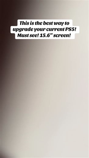 Upgrade Your PS5 with the GStoryScreen: 15.6” Display