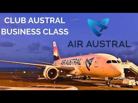 A Short Red-Eye 🇷🇪 Reunion ✈️ Bangkok 🇹🇭 | Air Austral Club Austral Review | UU 885 | Boeing 787-8
