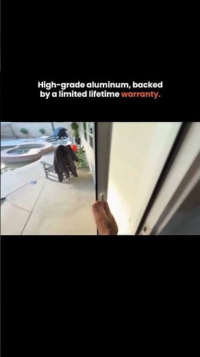Watch this retractable screen door vanish completely when you don't need it! No more wrestling with