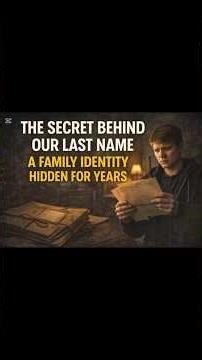 The Secret Behind Our Last Name | A Family Identity Hidden for Years