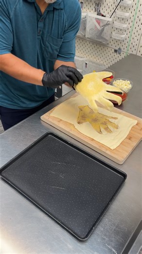 Thanksgiving Turkey Hand Pizza! Hands-on Thanksgiving 🍕🦃 | Chefclub Network