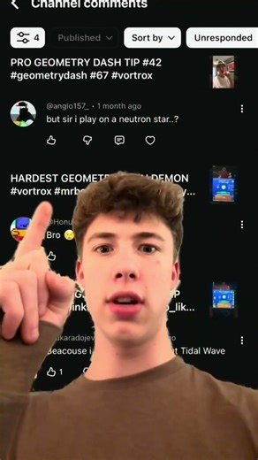 PRO GEOMETRY DAHS TIP #43 #geometrydash #kaicenat #vortrox