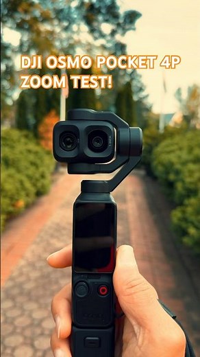 Dji osmo pocket 4 Pro | ZOOM TEST