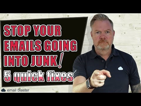 Stop Your Emails Going Into Junk, 5 Quick Fixes
