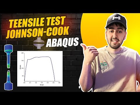 ABAQUS Tutorial: Johnson Cook Damage Model for Tensile Test Simulation