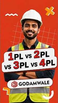 1PL vs 2PL vs 3PL vs 4PL | Explained in detail #3pl #warehousemanagement #inventorymanagement
