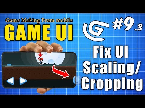 Fixing UI for All Screens Gdevelop Ep 9.3 | Game UI | Game making from mobile