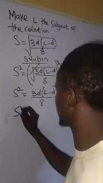 subject of formula 5