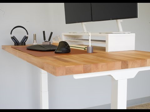 The Ultimate DIY Butcher Block Standing Desk Top Guide
