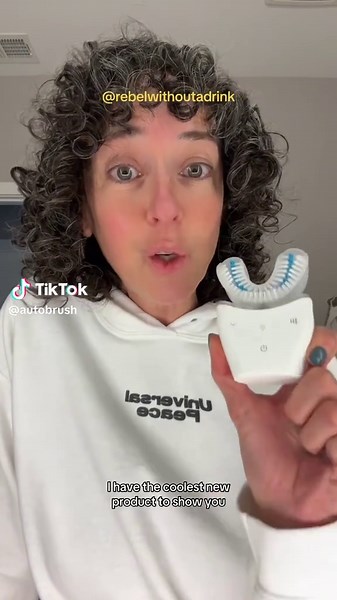 Perfect for anyone who struggles with focus, staying on task, or juggling routines, autobrush makes brushing simple and stress-free ♥️ #autobrush #ushapetoothbrush